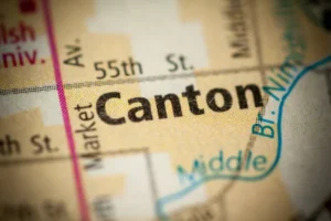 Canton Ohio Map