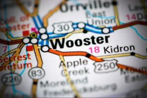 Wooster Ohio Map